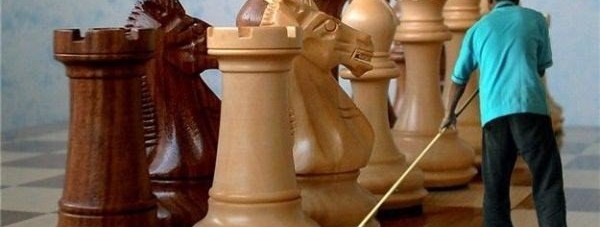 Oversize chess Set